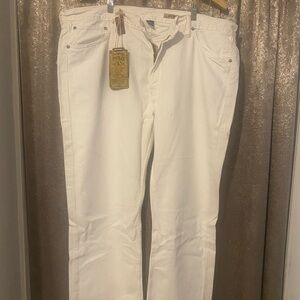 Polo Ralph Lauren size 40-32 white Mens Jeans